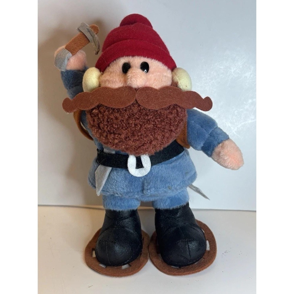 Vintage Yukon Cornelius Plush Toy  Rudolph The Red Nosed Reindeer Stuffins 1999